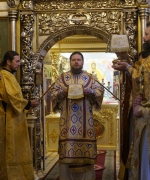 Служение викарного епископа Серафима в с. Спас-Загорье