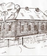 Рисунок дома семьи Казанских